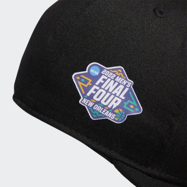 Boné Do Campeonato Nacional Masculino Adidas Black Kansas 2022