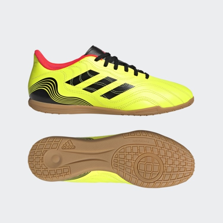 Chuteira Amarela Copa Sense.4 Futsal Adidas