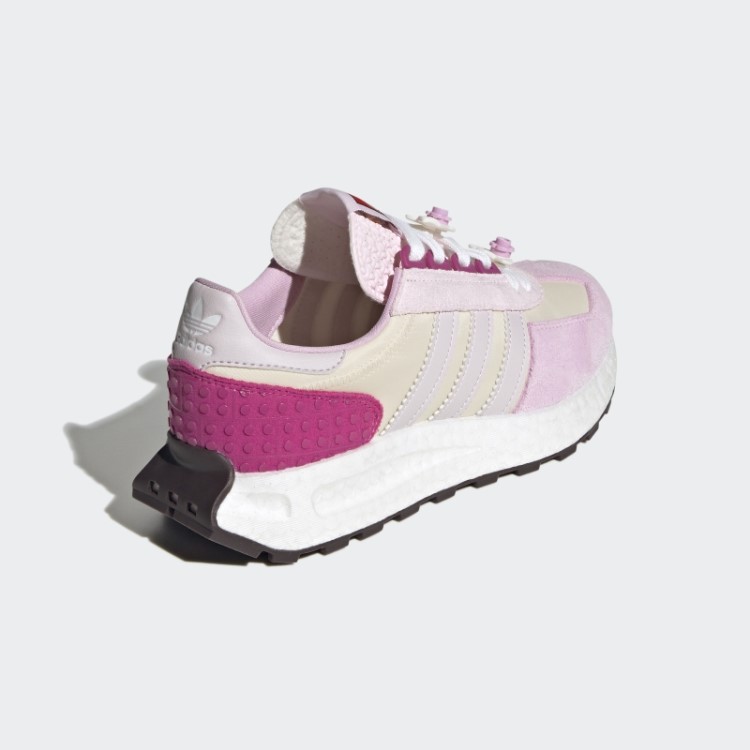Sapatos Rosa Geada Adidas X Lego Retropy E5 Moda