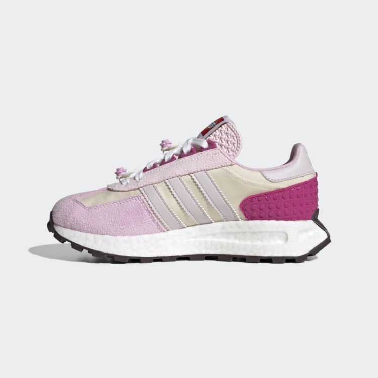 Sapatos Rosa Geada Adidas X Lego Retropy E5 Moda