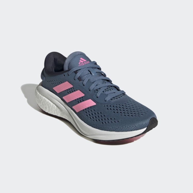 Tênis De Corrida Adidas Supernova 2 Azul Alterado