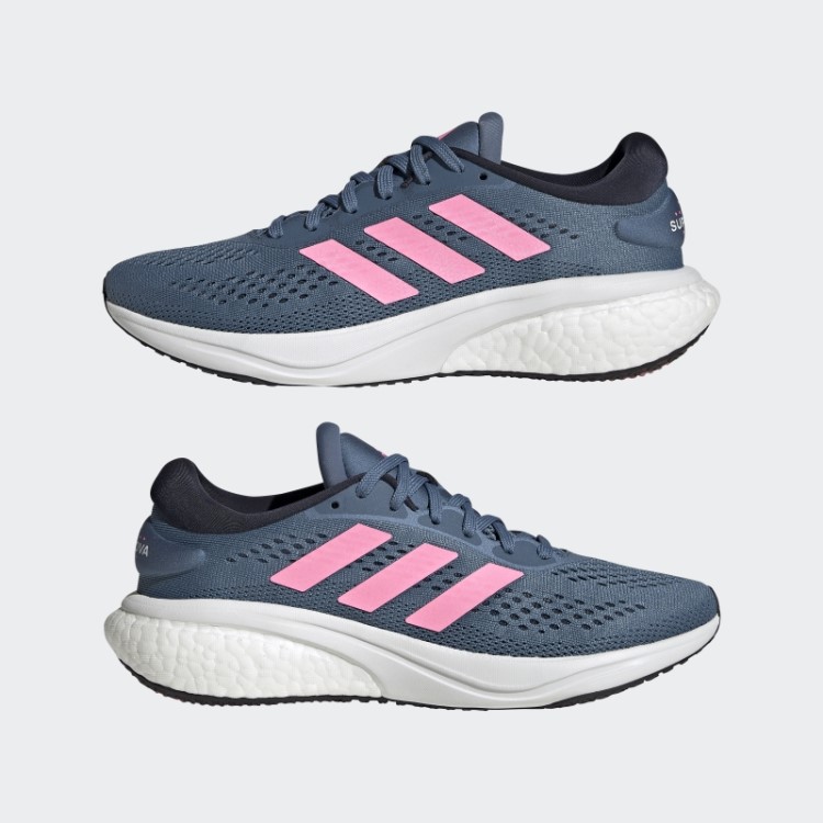 Tênis De Corrida Adidas Supernova 2 Azul Alterado