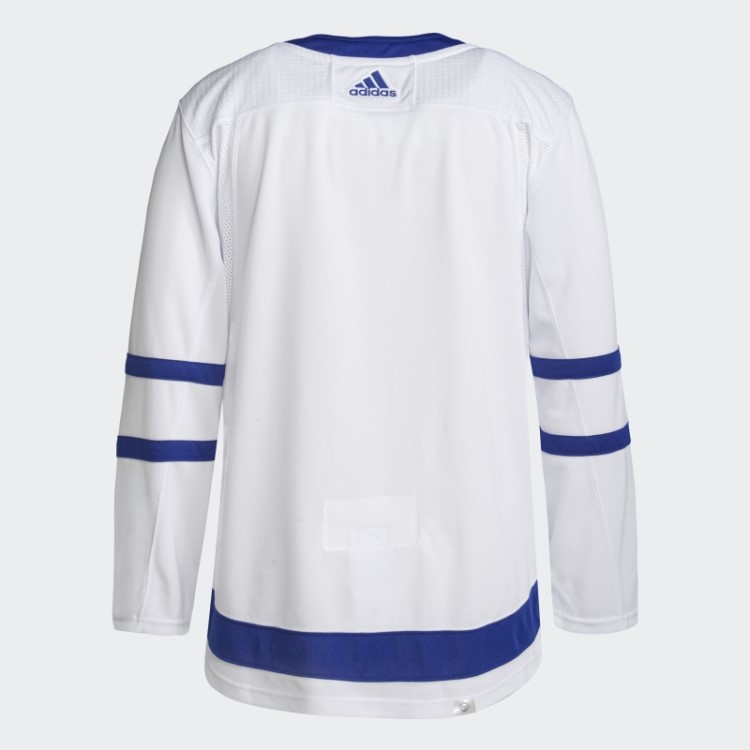 Maple Leafs Away Autêntica Camisa Profissional Branca Adidas