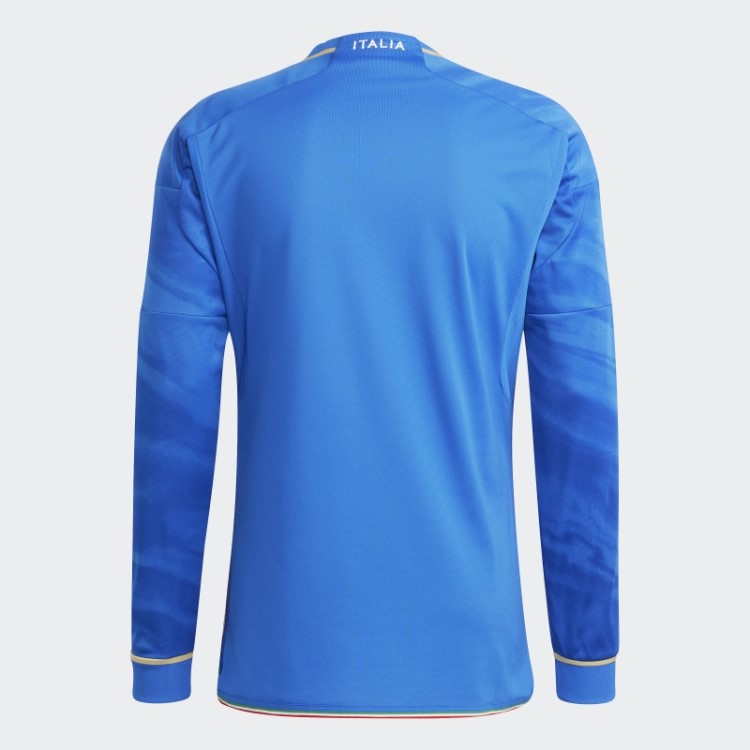 Itália 23 Home Jersey De Manga Longa Azul Adidas