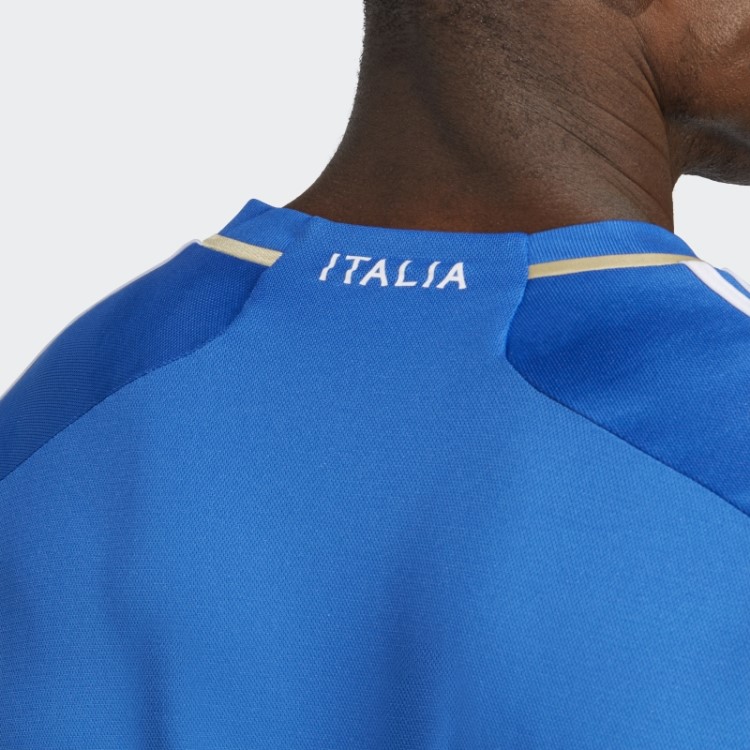 Itália 23 Home Jersey De Manga Longa Azul Adidas