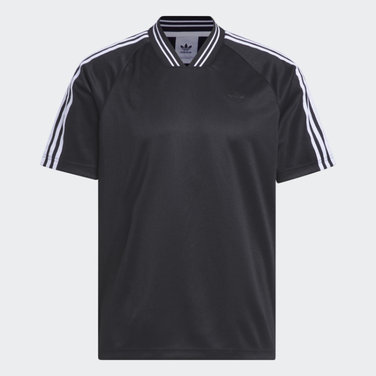 Camisa Preta Espinha De Peixe Adidas (sem Gênero)