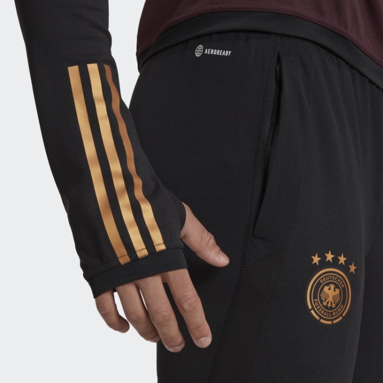 Calça De Treino Adidas Alemanha Preta Tiro 23