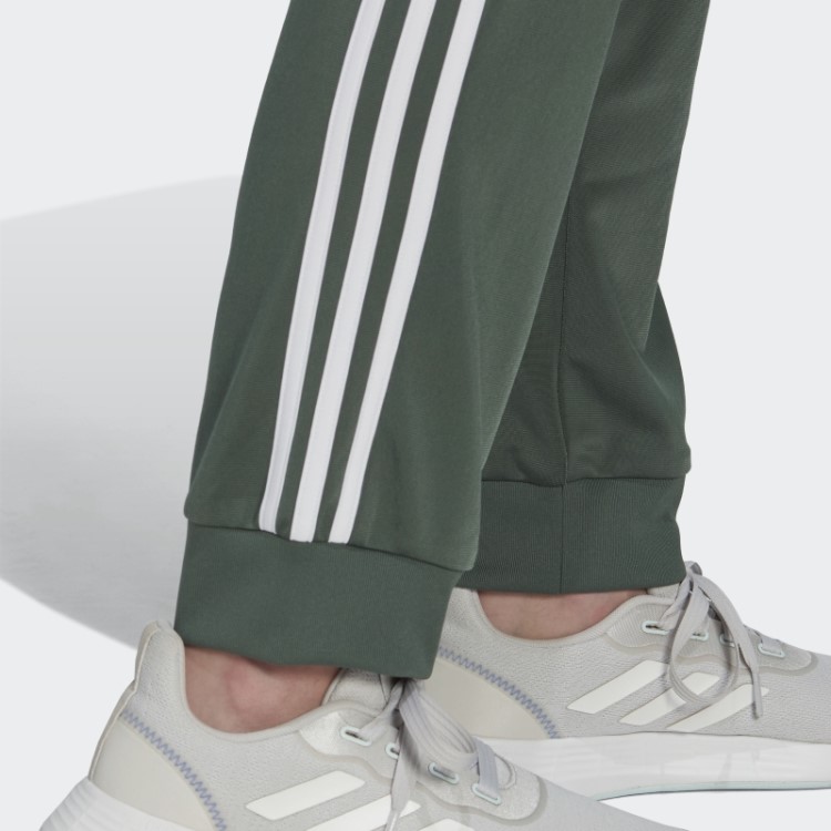 Primegreen Essentials Warmup Calça Esportiva Slim Cônica Com As Três Listras Green Oxid Adidas