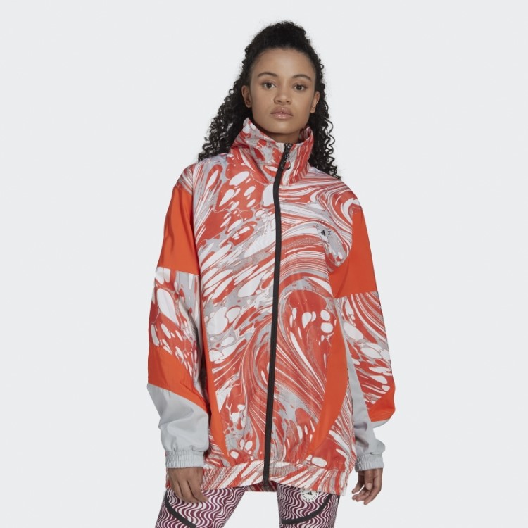 Onix Adidas By Stella Mccartney Top Em Tecido Estampado