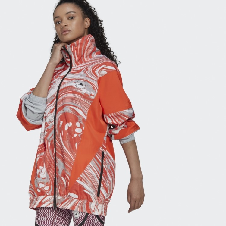 Onix Adidas By Stella Mccartney Top Em Tecido Estampado