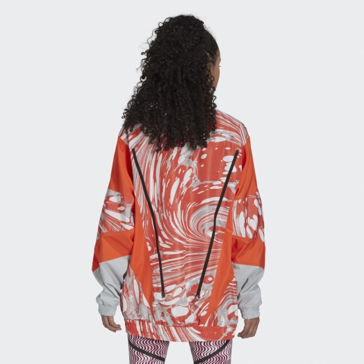 Onix Adidas By Stella Mccartney Top Em Tecido Estampado