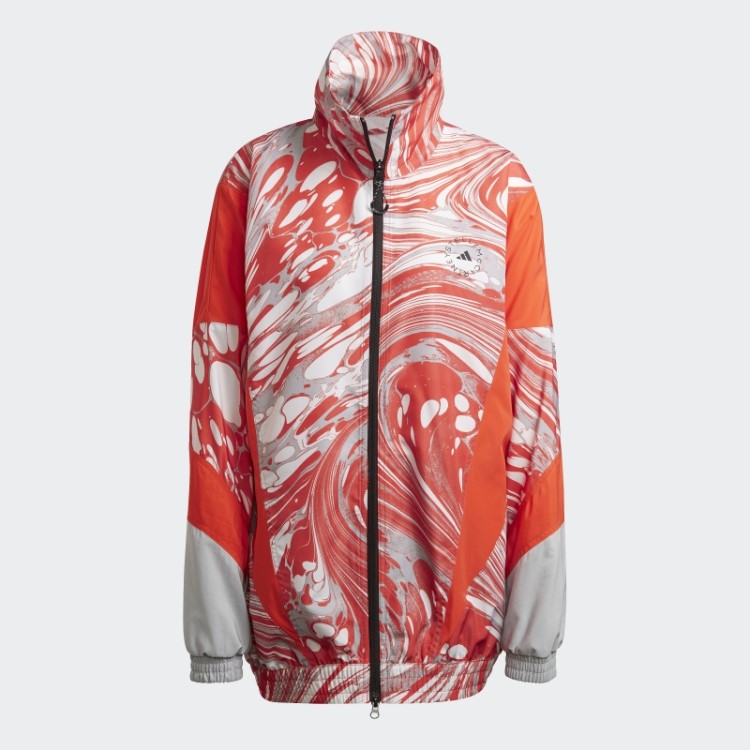 Onix Adidas By Stella Mccartney Top Em Tecido Estampado