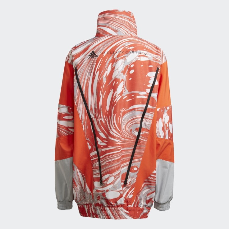 Onix Adidas By Stella Mccartney Top Em Tecido Estampado