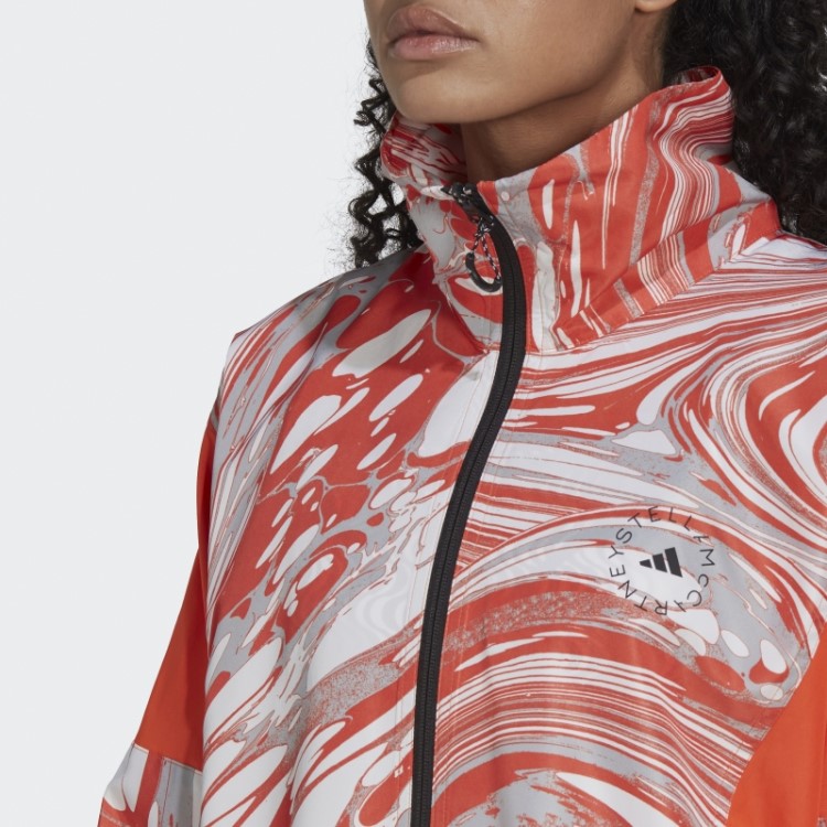 Onix Adidas By Stella Mccartney Top Em Tecido Estampado