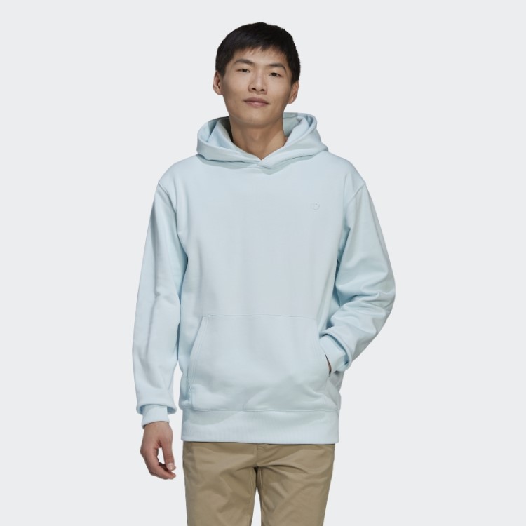 Moletom Adicolor Com Capuz French Terry Azul Adidas