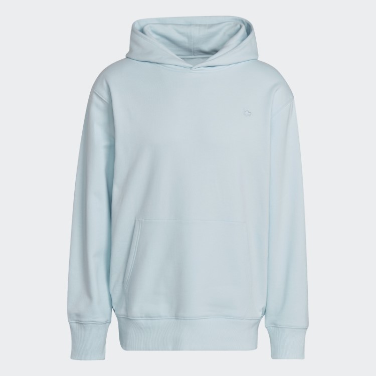 Moletom Adicolor Com Capuz French Terry Azul Adidas