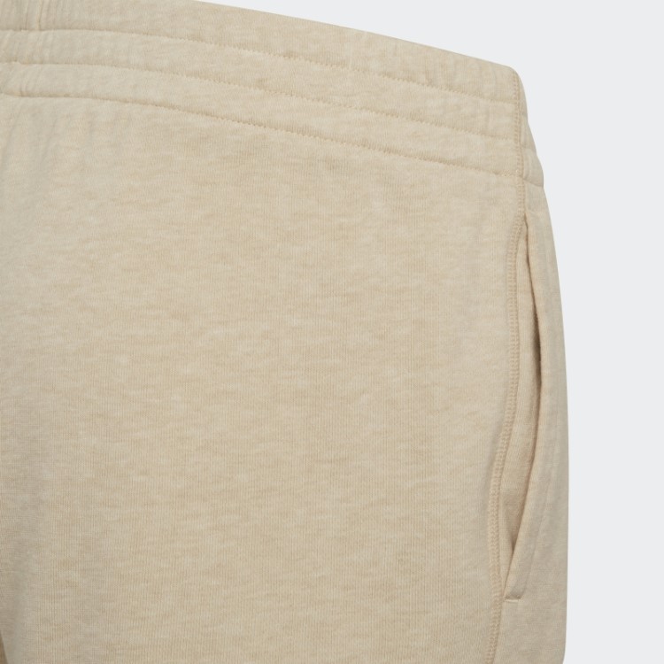 Shorts Esportivos Bege Botânico Mel Studio Lounge Corante Botânico Adidas
