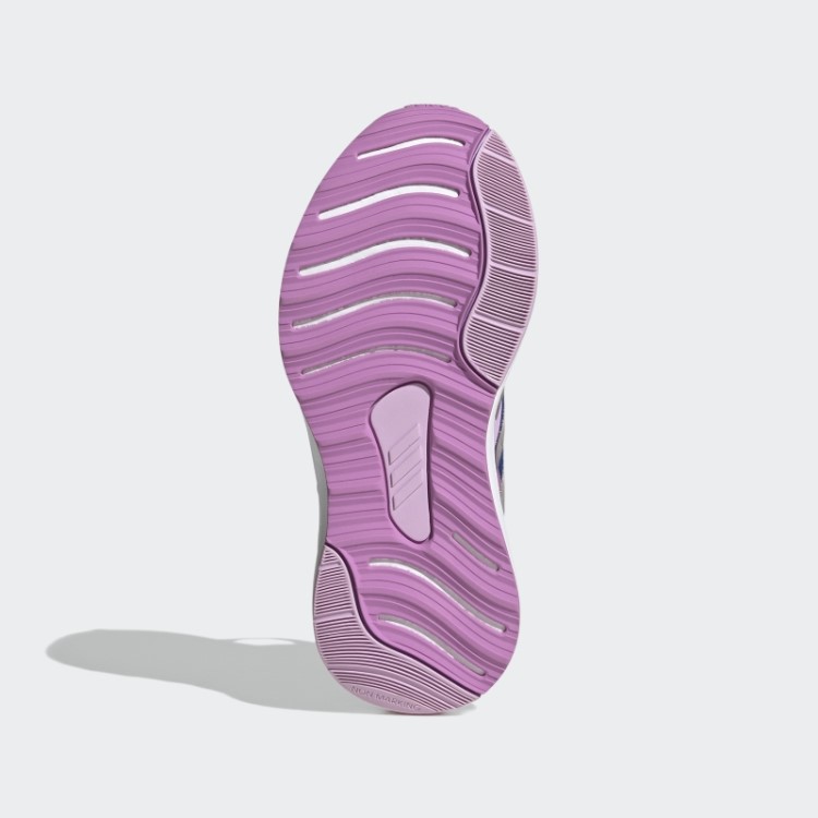 Adidas Blue Fortarun Sport Running Sapato Elástico Com Cadarço E Tira Superior