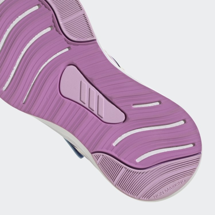 Adidas Blue Fortarun Sport Running Sapato Elástico Com Cadarço E Tira Superior