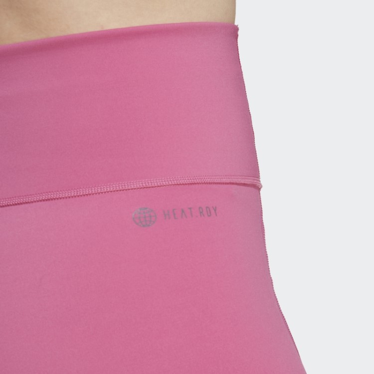 Leggings De Treino Hiit Luxe Fúcsia Personalizadas Adidas