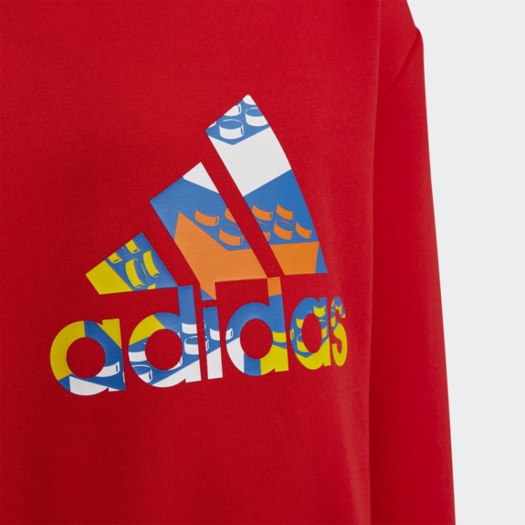 Adidas X Classic Lego Conjunto De Moletom E Calça Red Hot