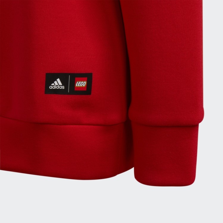 Adidas X Classic Lego Conjunto De Moletom E Calça Red Hot