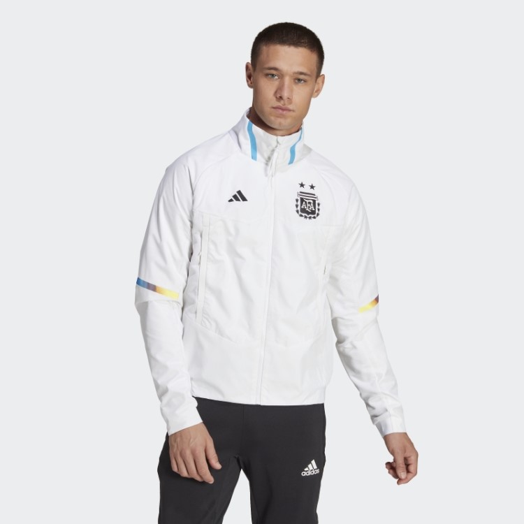 Adidas Argentina Game Day Hino Jaqueta Branca