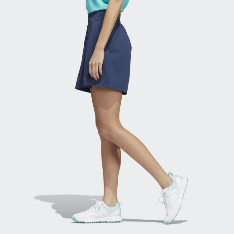 Bermuda Plissada Azul Marinho Adidas