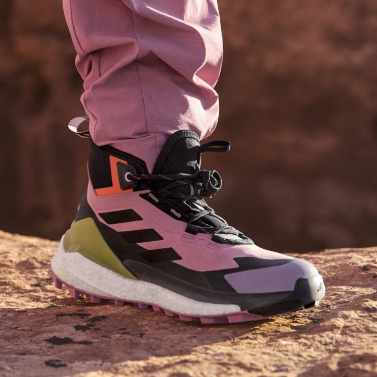 Sapato De Caminhada Vermelho Adidas Terrex Free Hiker 2 Gore-tex
