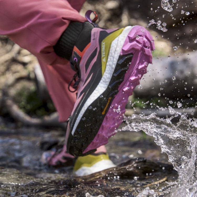 Sapato De Caminhada Vermelho Adidas Terrex Free Hiker 2 Gore-tex
