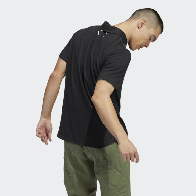 Camisa Polo Preta Adidas Adicross