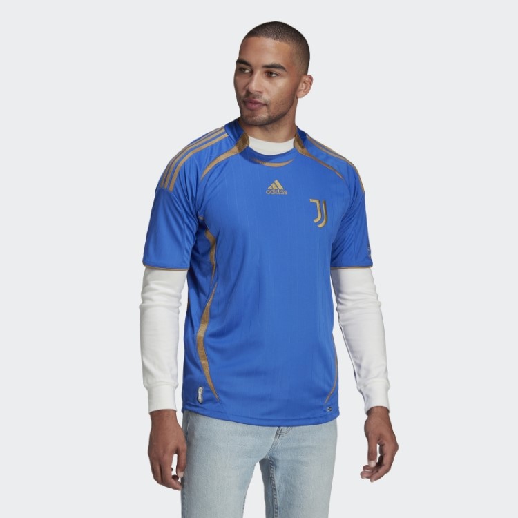 Camisa Adidas Juventus Teamgeist Azul De Alta Resolução