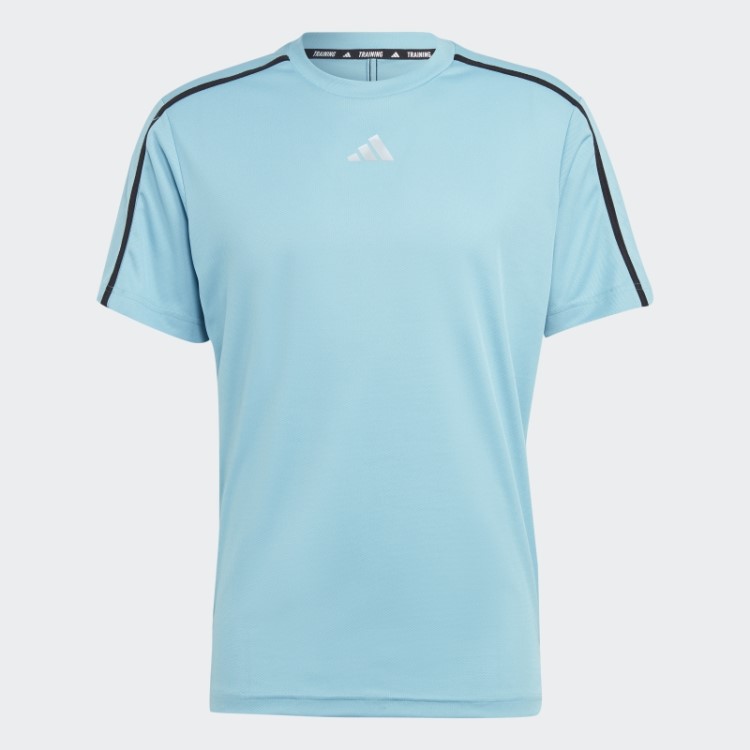 Camiseta De Treino Azul Adidas