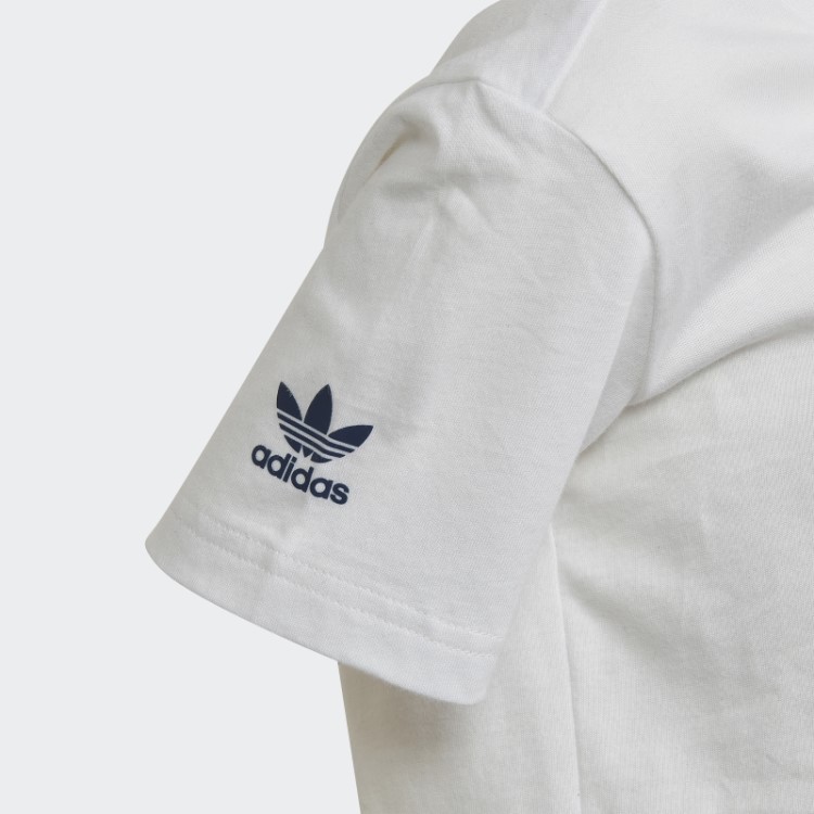 Camiseta Gráfica Adidas Branca