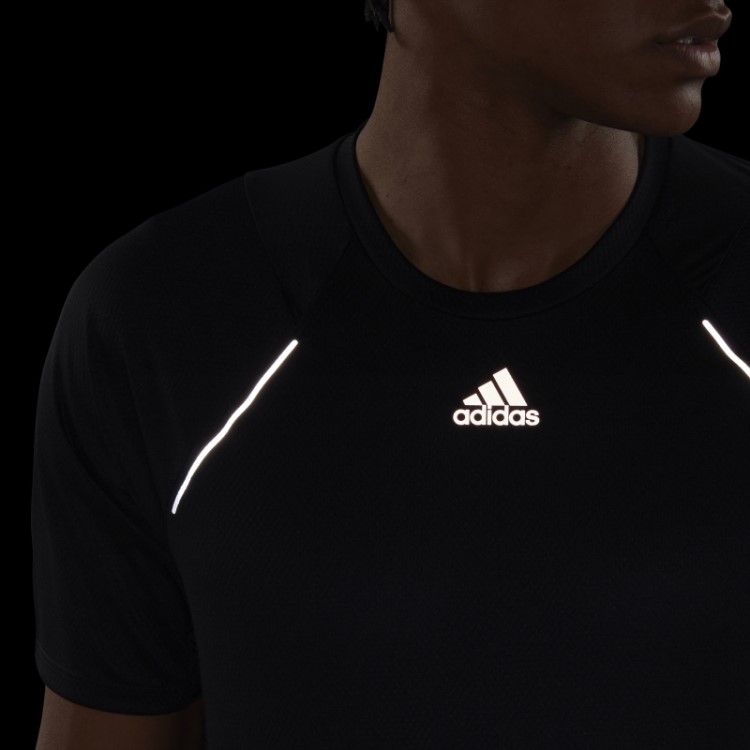 Camiseta De Treino Hiit Spin Preta Adidas