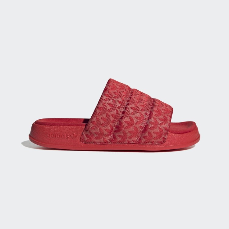 Slides Essenciais Adidas Adilette Escarlate