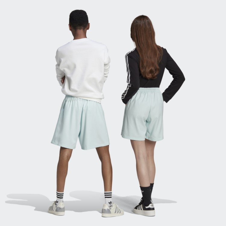 Shorts De Alfaiataria Adicolor Contemporaneo (gênero Neutro) Azul Adidas