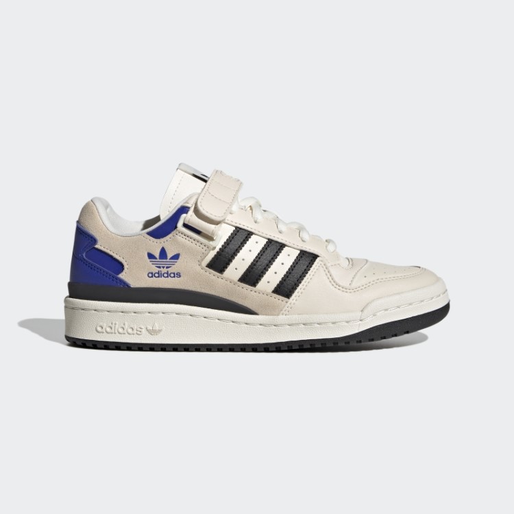 Sapato Baixo Azul Adidas Forum