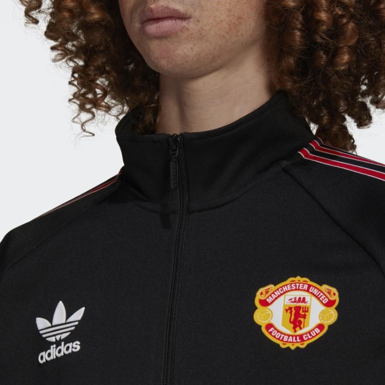 Manchester United Top Adidas Preto