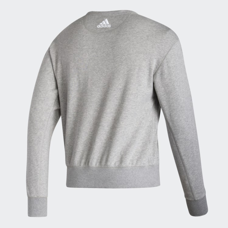 Moletom Vintage Crew Adidas Ducks Cinza Médio