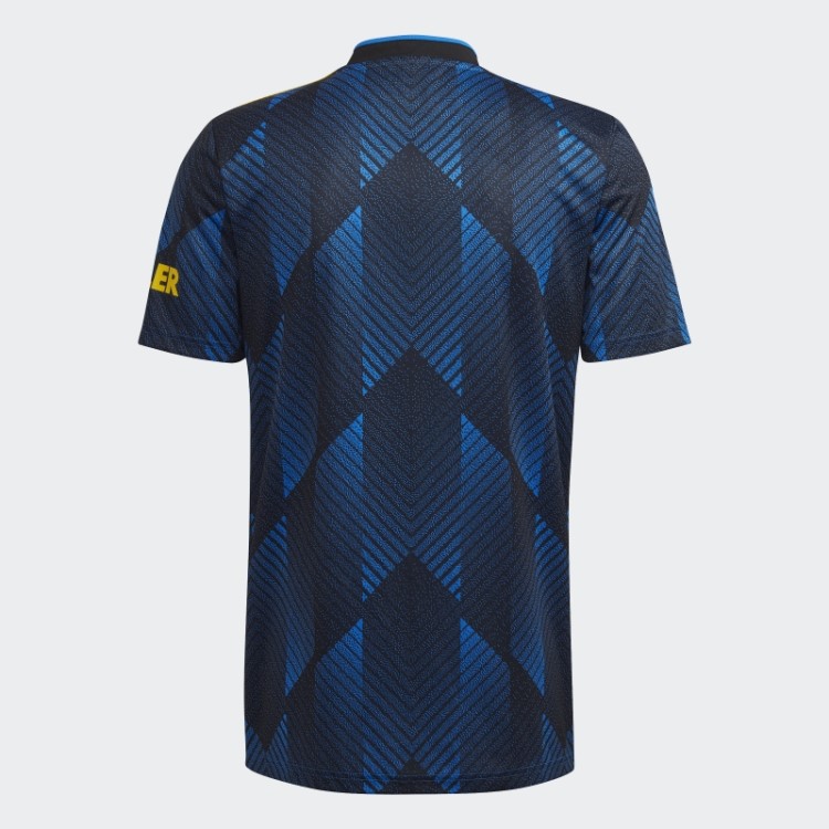 Adidas Glow Blue Manchester United 21/22 Terceira Camisa