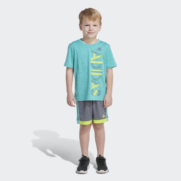 Conjunto De Shorts Mint Rush Adidas Winner