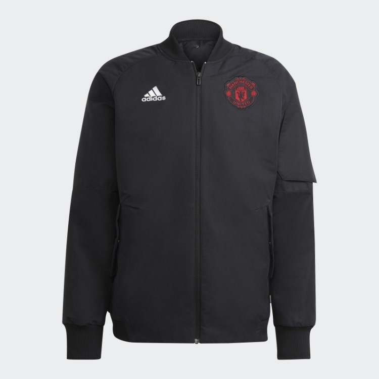 Jaqueta De Viagem Preta Manchester United Adidas