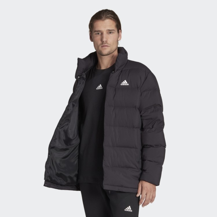 Adidas Helionic Jaqueta De Comprimento Médio Preta