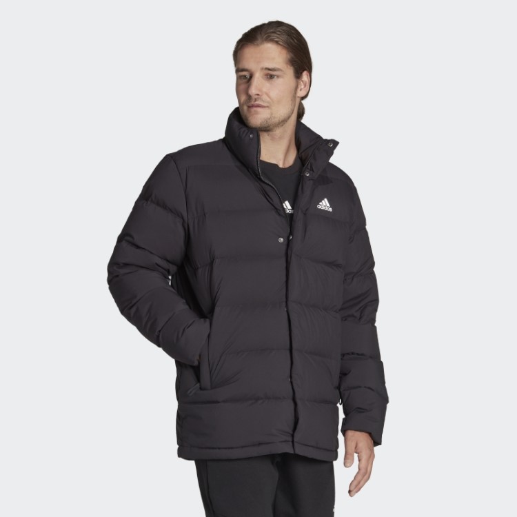 Adidas Helionic Jaqueta De Comprimento Médio Preta