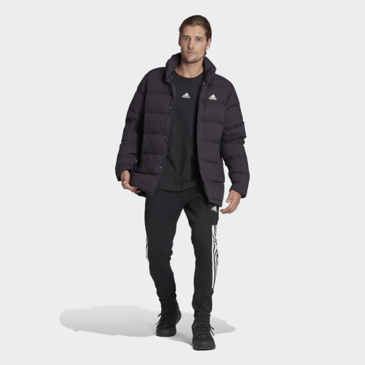 Adidas Helionic Jaqueta De Comprimento Médio Preta
