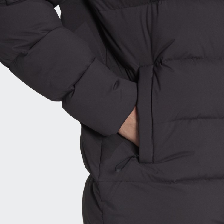 Adidas Helionic Jaqueta De Comprimento Médio Preta