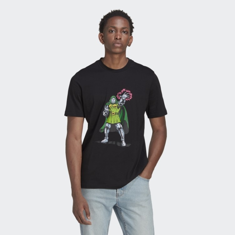 Camiseta Adidas Disney Estampada Preta