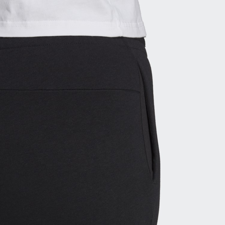Calça Adidas Black Essentials Com Logo French Terry (tamanho Grande)