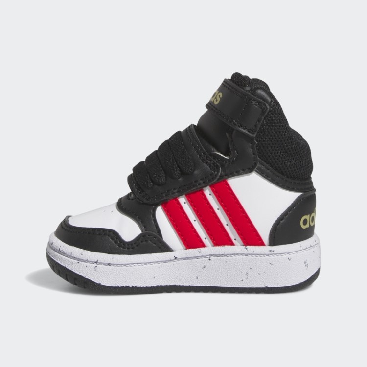 Elegantes Sapatos De Basquete Adidas Pretos Médios